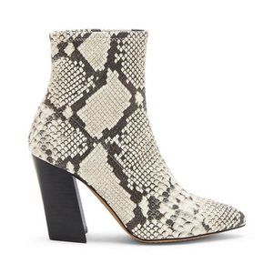 Just like new- Vince Camuto Snakeskin Setillen Boots 8.5